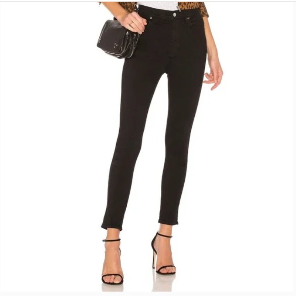 Agolde  Sophie High  Rise Crop  Skinny Jeans